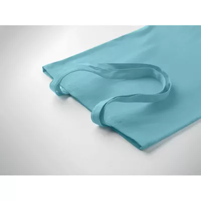Torba bawełniana na zakupy 270 g/m² RASSA COLOURED - Baby Blue (MO6442-66)