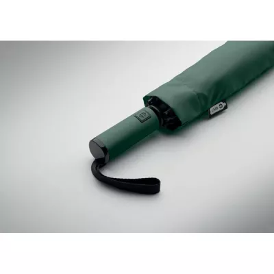 Parasol odwrotny składany 23" z RPET AGUMBE - Zielony (MO2925-09)