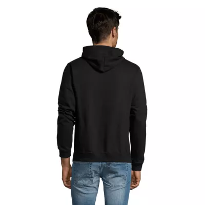 Bluza unisex z kapturem 280 g/m² Sol's SNAKE - Czarny (S47101-BK)