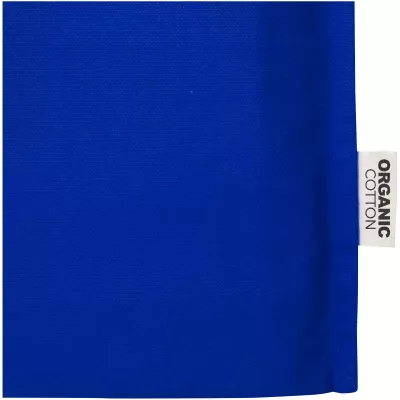 Odisha organiczna torba na zakupy z certyfikatem OCS o gramaturze 180 g/m² z pełnym dnem, 14 l  - Błękit królewski (12078353)