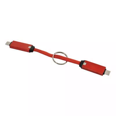 Keycab přívěsek na klíče 60W kabel USB-C - czerwony (AP864151-05)