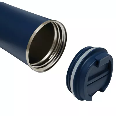 Butelka termiczna z podwójną izolacją - granatowy (56-0304732)