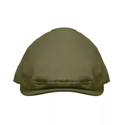 Czapka kaszkiet z bawełny twill 235 g/m² FLAT PEAK - Zieleń Wojskowa (MO2850-49)
