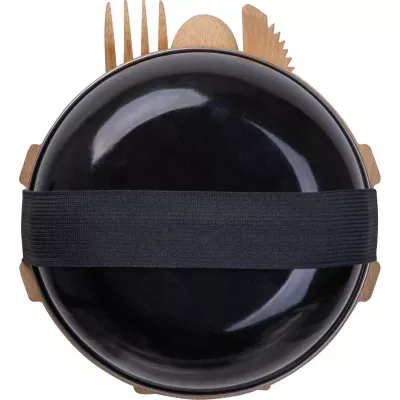 Lunch box GRAZ 700 ml - czarny (543303)