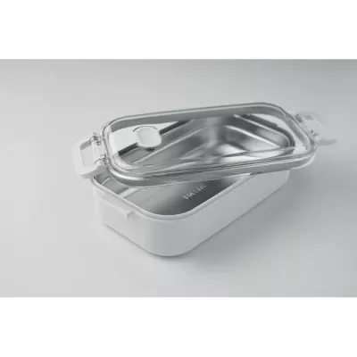 Lunchbox z PP ze stalowym wkładem 750 ml HOAGIE - Bialy (MO2770-06)