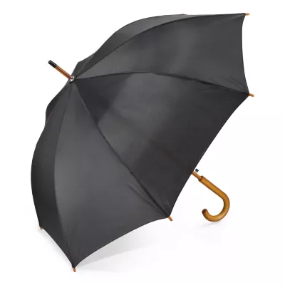 Aran 190T poliester 23" parasol z uchwytem otwierany automatycznie - czarny (LT97118-N0002)
