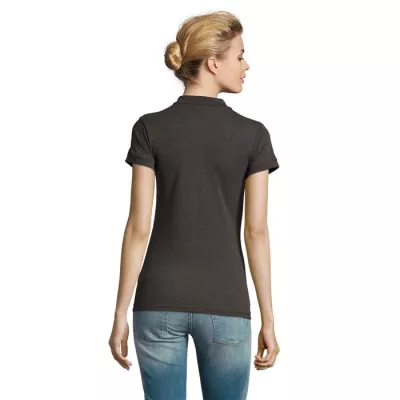 Polo damskie piqué 180 g/m² Sol's PERFECT WOMEN - Charcoal Melange (S11347-CE)