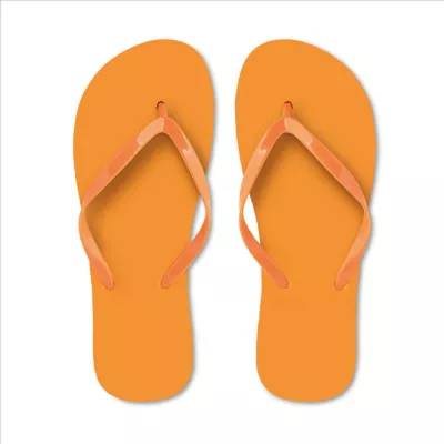 Klapki plażowe rozmiar M (36–39) HONOLULU - Pomaranczowy (MO2587-10)