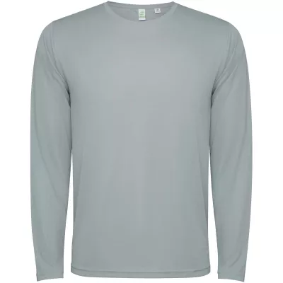 Estoril long sleeve kids t-shirt - Szary (K0432-GREY)