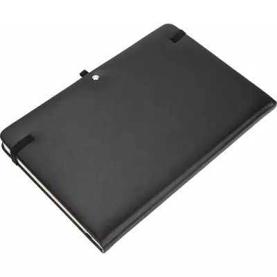 Notatnik A5 w linie SCARLETT - czarny (2763603)