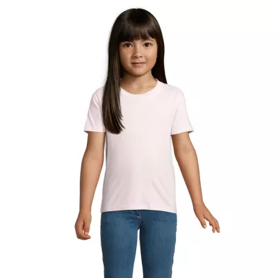 Koszulka dziecięca organiczna Sol's PIONEER KIDS - Pale Pink (S03578-PP)