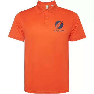 Torrmo męskie polo z krótkim rękawem - Fire orange (R0400-FIREORAN)