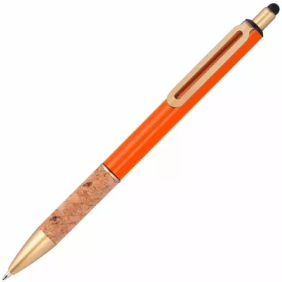 Długopis metalowy touch pen CAPRI - pomarańczowy (369010)