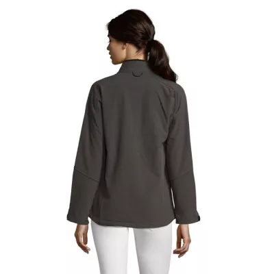 Softshell damski wodoodporny 340 g/m² Sol's ROXY - Szarość Węgla Drzewnego (S46800-CR)