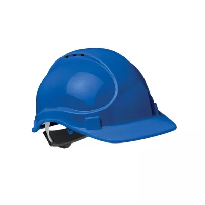 Kask ochronny z ABS EN397 HELM - Niebieski (MO2456-37)