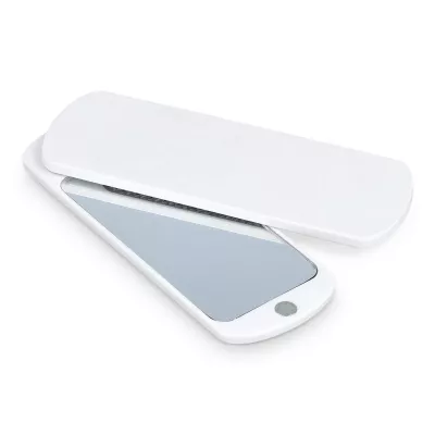 Szczotka do ubrań z lusterkiem Kaiya - biały (LT92736-N0001)