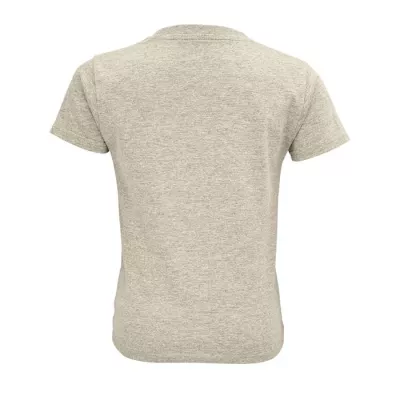 Koszulka organiczna 150 g/m² Sol's CRUSADER KIDS - Heather Beige (S03580-HB)