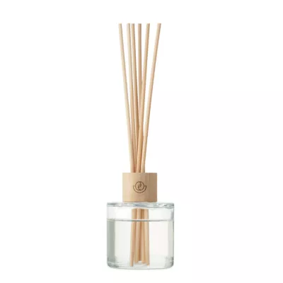 Dyfuzor zapachowy wanilia 50 ml z patyczkami KNOS - Przezroczysty (MO2704-22)