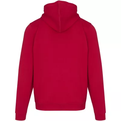 Jasper bluza unisex z kapturem z materiału organicznego pochodzącego z recyklingu z certyfikatem OCS, o gramaturze 280 g/m² - Czerwony (39666-RED)