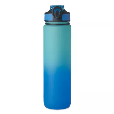Butelka sportowa RPET 1000 ml ze słomką ACTIVATE - Niebieski (MO2489-37)