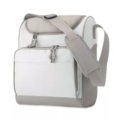 Torba termiczna z kieszenią 13 l ZIPPER - Bialy (IT3101-06)