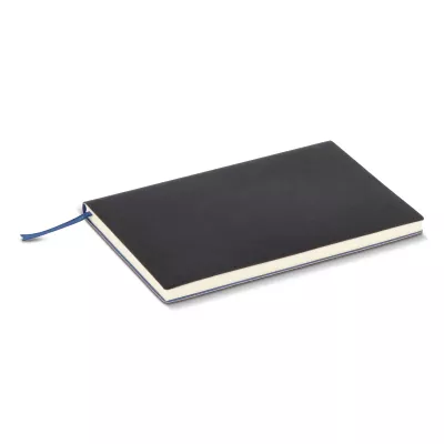 Notatnik Yuzu z miękką okładką Thermo A5 - czarno / niebieski (LT92091-N0211)