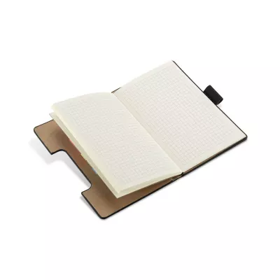 Notes z karteczkami samoprzylepnymi STIKLO A6 - czarny (18224-02)