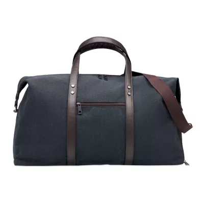 Torba weekendowa z płótna 450 g/m² ZURICH - Czarny (MO6279-03)