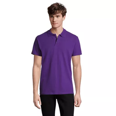 Koszulka polo męska piqué 210 g/m² Sol's SPRING II - Dark Purple (S11362-DA)
