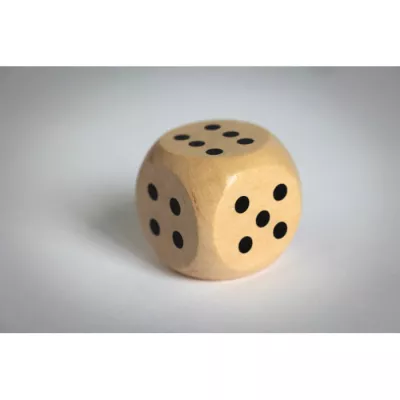 Kostka do gry drewniana 3 cm DADIN - Drewna (MO2613-40)
