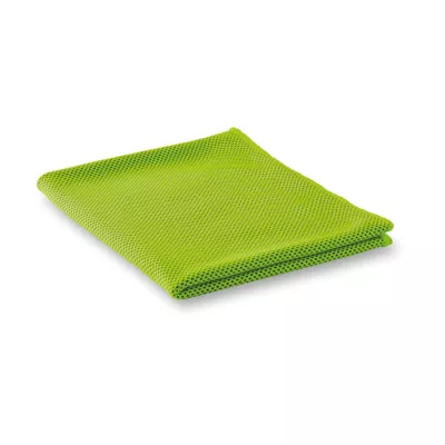Ręcznik sportowy z mikrofibry 30x80 cm TAORU - Limonka (MO9024-48)