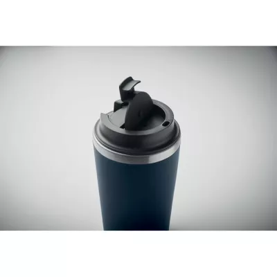 Kubek dwuścienny z powłoką ceramiczną 350 ml BLERM - Francuski Granat (MO2572-85)
