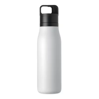 Butelka termiczna ze stali z recyklingu 500 ml EMPIRE - Bialy (MO3176-06)