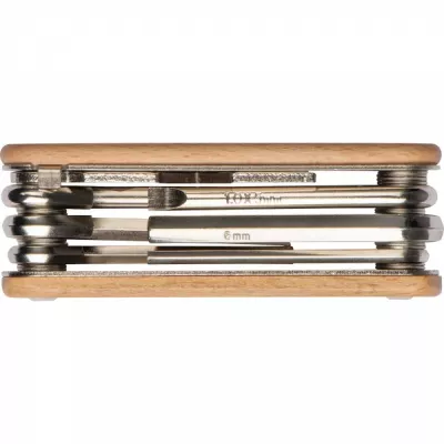 Zestaw narzędzi rowerowych ROBERTA - beżowy (8265713)