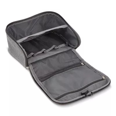 Torba podróżna na kosmetyki rPET 300D Kora - szary (LT95396-N0061)