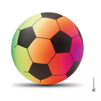 Piłka plażowa dmuchana z PVC RAINBALL - Wielokolorowy (MO2558-99)