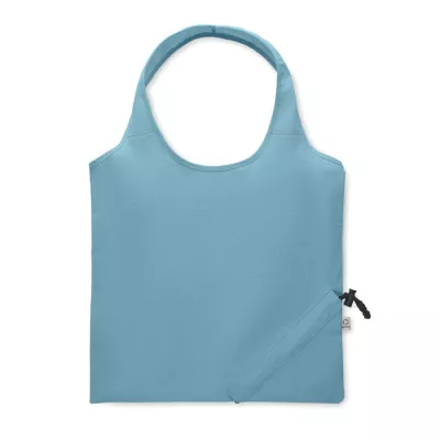 Torba składana z recyklingu 140 g/m² CARRIE COLOUR - Petrol (MO2487-20)