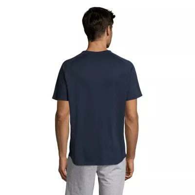 Koszulka sportowa męska raglan 140 g/m² Sol's SPORTY - French Navy (S11939-FN)