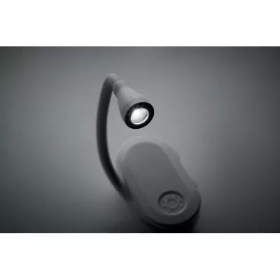 Lampka LED do książki z akumulatorem SCENE REPLA - Bialy (MO3241-06)