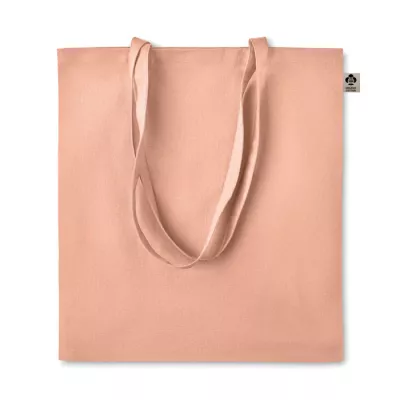 Torba z bawełny organicznej 140 g/m² ZIMDE COLOUR - Pomaranczowy (MO6189-10)