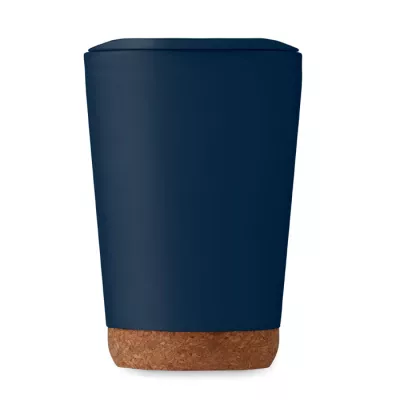 Kubek dwuścienny z korkową podstawą 300 ml CO - Francuski Granat (MO2446-85)