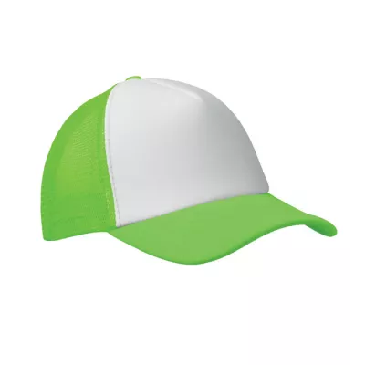 Czapka trucker 5-panelowa 150 g/m² BUBBLE - Fluorescencyjny Zielony (MO2269-68)