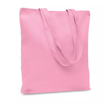 Torba bawełniana na zakupy 270 g/m² RASSA COLOURED - Dziecięcy Róż (MO6442-11)