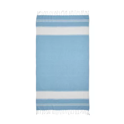 Ręcznik hammam z workiem 90x160 cm 180 g/m² HAMMA - Turkusowy (MO2584-12)