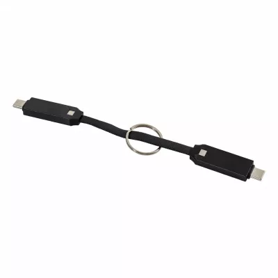Keycab přívěsek na klíče 60W kabel USB-C - czarny (AP864151-10)