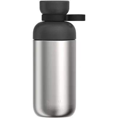 Butelka na wodę Mepal Vita 500 ml wykonana ze stali nierdzewnej z recyklingu - Czarny (11316790)