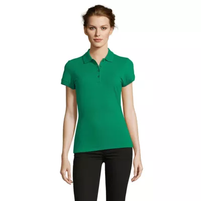 Koszulka polo damska piqué 210 g/m² Sol's PEOPLE - Zielony (S11310-KG)