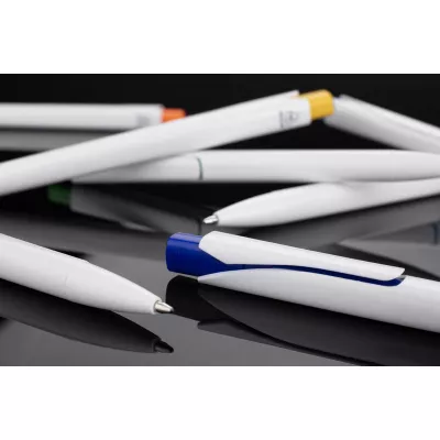 Długopis z tworzywa rABS KLIBO - granatowy (19739-06)