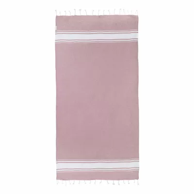 Cancun ręcznik plażowy z recyklingowanej bawełny - różowy (AP800607-04)