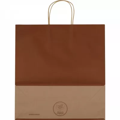 Torba papierowa duża 120 g/m2 GUS - brązowy (6181701)